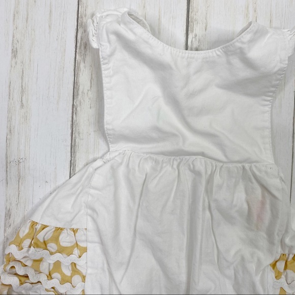 Southern Sunshine Kids White Ruffle Bubble Romper - Picture 2 of 8